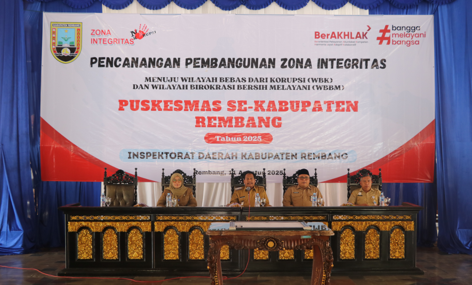 PENCANANGAN PEMBANGUNAN ZONA INTEGRITAS DI 17 PUSKESMAS SE-KABUPATEN REMBANG: LANGKAH AWAL MENUJU PELAYANAN KESEHATAN YANG LEBIH BAIK