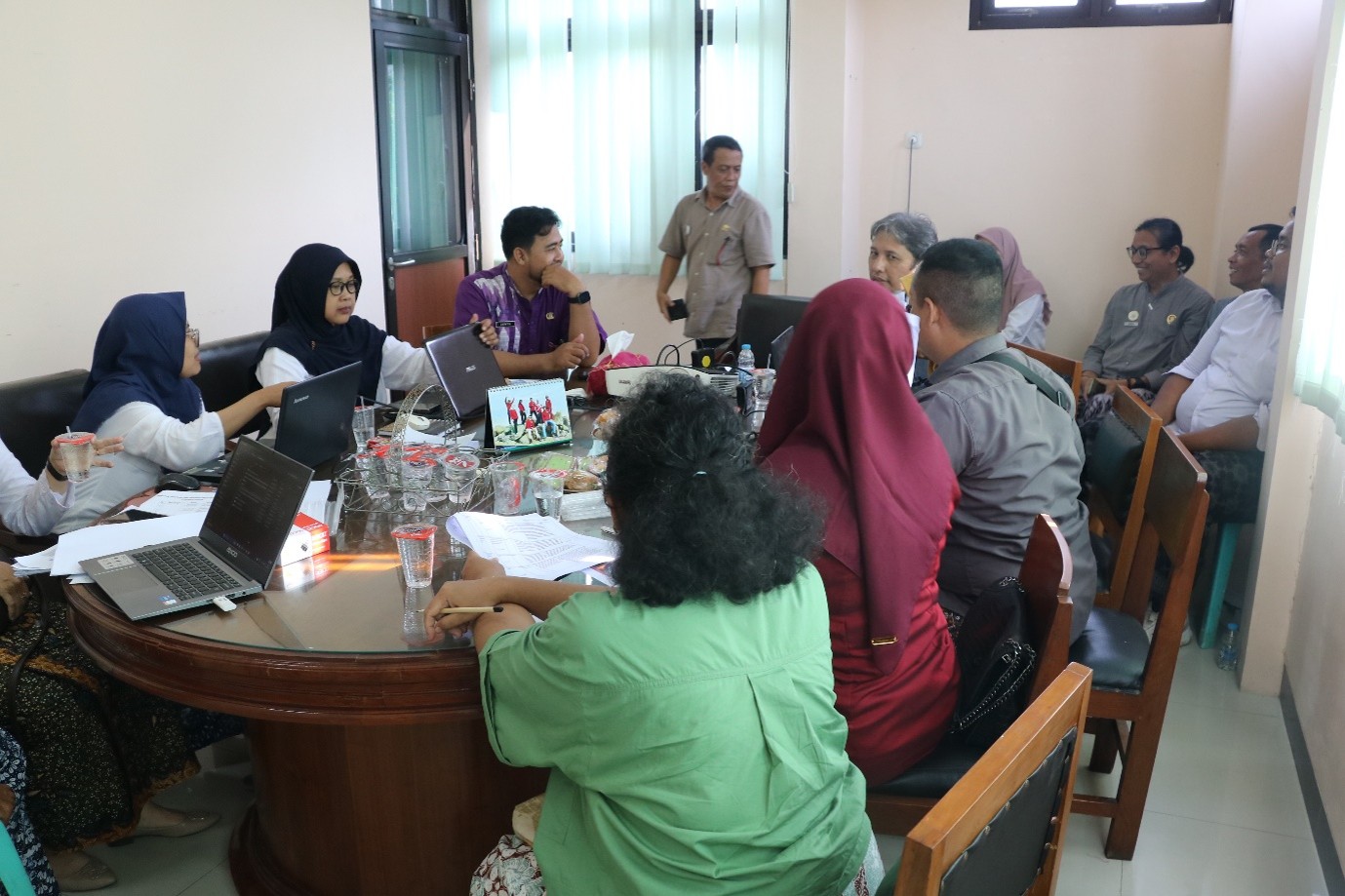 DESK TINDAK LANJUT REKOMENDASI BPK RI PROVINSI JAWA TENGAH PROV. JATENG INSPEKTORAT DAERAH KAB. REMBANG DORONG PENYELESAIAN TL
